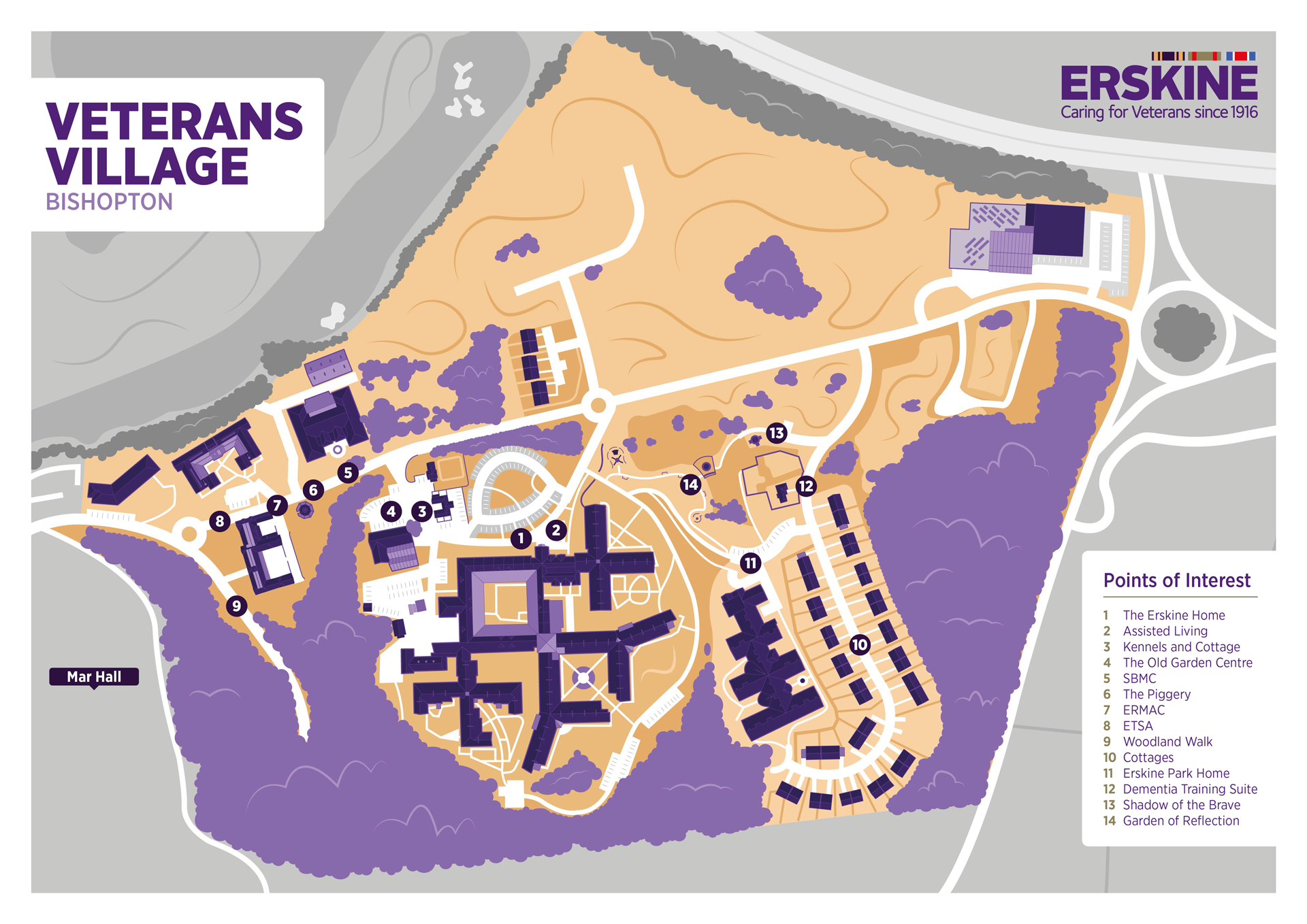 Veterans Village Estate Tour Erskine Veterans Charity